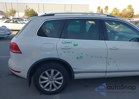 2012 Volkswagen Touareg Vr6 Sport из США, поврежденный, VIN WVGEF9BP7CD007006